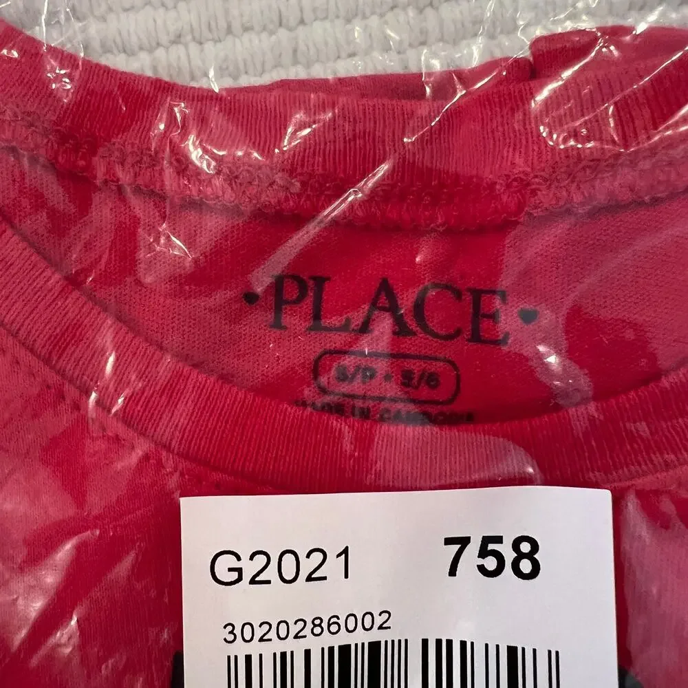 NWT Children's Place Girls Red 4th of July 